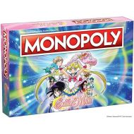 Monopoly Sailor Moon Board Game | Based on The Popular Anime TV Show | Custom Tokens, Money and Game Board | Officially Licensed Merchandise