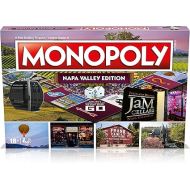 MONOPOLY Board Game - Napa Valley Edition: 2-6 Players Family Board Games for Kids and Adults, Board Games for Kids 8 and up, for Kids and Adults, Ideal for Game Night