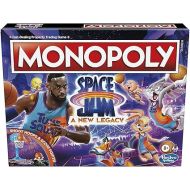 Monopoly: Space Jam A New Legacy Edition Family Board Game, Strategy Game, Kids Ages 8 and Up, Lebron James Space Jam Game, Shoot Hoops