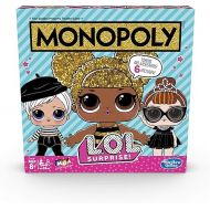 Monopoly Game: L.O.L. Surprise Edition Board Game for Kids Ages 8 and up