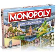 MONOPOLY Board Game - Charleston Edition: 2-6 Players Family Board Games for Kids and Adults, Board Games for Kids 8 and up, for Kids and Adults, Ideal for Game Night