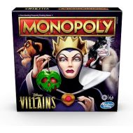 Monopoly: Disney Villains Edition Board Game for Kids Ages 8 and Up, Play as a Classic Disney Villain