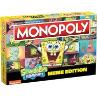 Monopoly Spongebob Squarepants Meme Edition | Based on Nickelodeon Show | Featuring Familiar Memes of Locations, Episodes, and Characters | Officially-Licensed & Collectible Monopoly