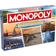 MONOPOLY Board Game - Newport Edition: 2-6 Players Family Board Games for Kids and Adults, Board Games for Kids 8 and up, for Kids and Adults, Ideal for Game Night