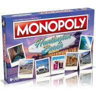 MONOPOLY Board Game - Huntington Beach Edition: 2-6 Players Family Board Games for Kids and Adults, Board Games for Kids 8 and up, for Kids and Adults, Ideal for Game Night