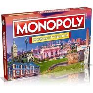 MONOPOLY Board Game - Kansas City Edition: 2-6 Players Family Board Games for Kids and Adults, Board Games for Kids 8 and up, for Kids and Adults, Ideal for Game Night