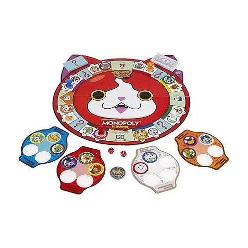 모노폴리 Hasbro Gaming B6494 Monopoly Junior: Yo-kai Watch Edition