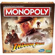 Hasbro Gaming Monopoly Indiana Jones Game, Inspired by The Indiana Jones Movies, Board Game for 2-6 Players, Ages 8 and Up