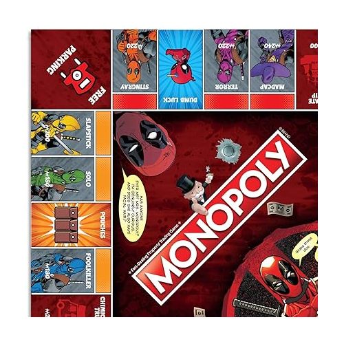 모노폴리 Monopoly: Marvel Deadpool Collector's Edition (Amazon Exclusive)