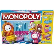 Monopoly Fall Guys Ultimate Knockout Edition Board Game for Players Ages 8 and Up, Dodge Interactive Obstacles, Includes Knockout Die