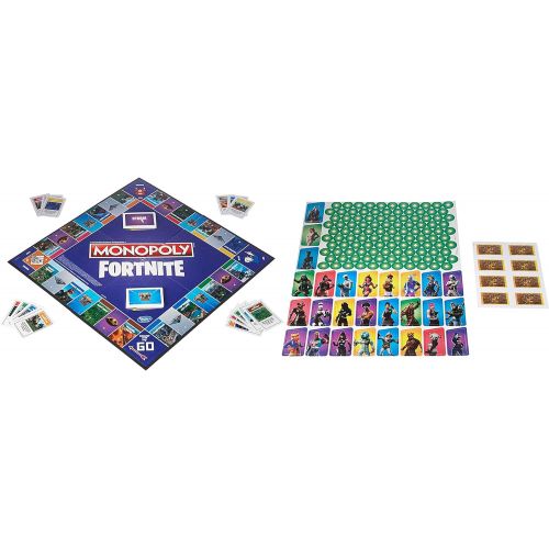 모노폴리 [아마존베스트]Monopoly: Fortnite Edition Board Game Inspired by Fortnite Video Game Ages 13 & Up
