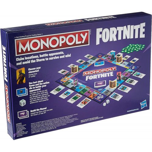 모노폴리 [아마존베스트]Monopoly: Fortnite Edition Board Game Inspired by Fortnite Video Game Ages 13 & Up