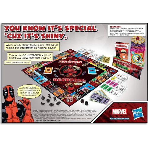 모노폴리 Monopoly Game: Marvel Deadpool Collectors Edition