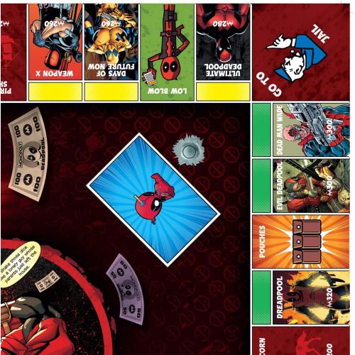 모노폴리 Monopoly Game: Marvel Deadpool Collectors Edition