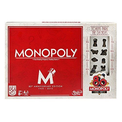 모노폴리 Hasbro Gaming Monopoly Game (80th Anniversary)