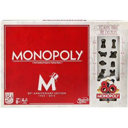 모노폴리 Hasbro Gaming Monopoly Game (80th Anniversary)