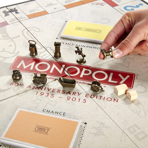 모노폴리 Hasbro Gaming Monopoly Game (80th Anniversary)