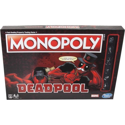 모노폴리 Hasbro Gaming Monopoly Game: Marvel Deadpool Edition