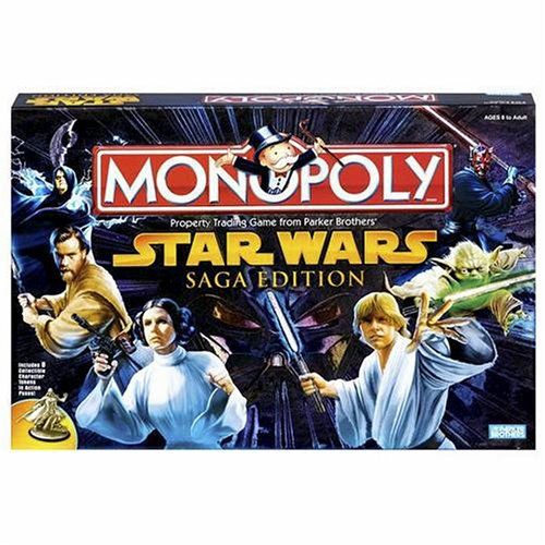 모노폴리 Hasbro Gaming Monopoly Game Star Wars Saga Edition