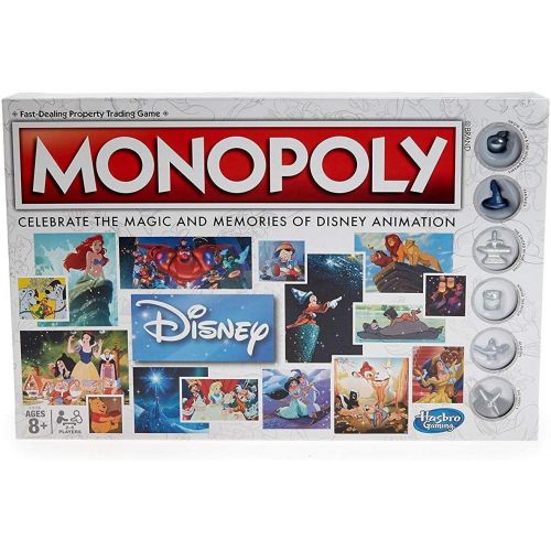 모노폴리 Hasbro Gaming Monopoly: Disney Animation Edition Game