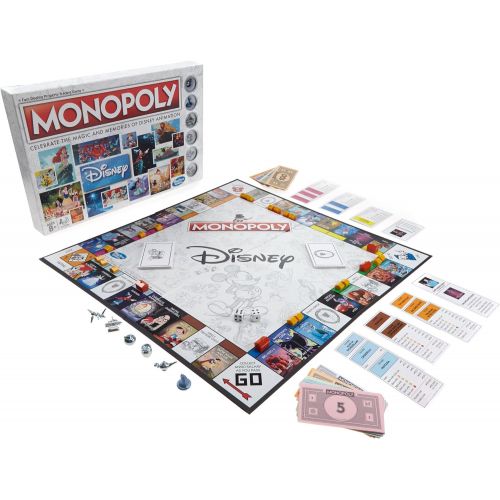 모노폴리 Hasbro Gaming Monopoly: Disney Animation Edition Game