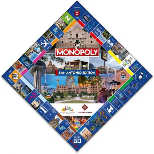 모노폴리 San Antonio Monopoly Board Game