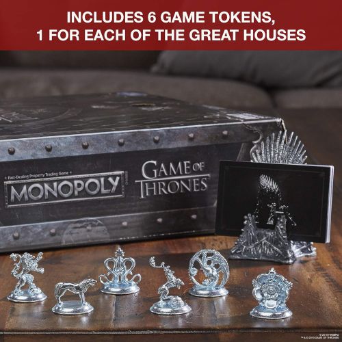 모노폴리 Monopoly Game of Thrones Board Game for Adults (Amazon Exclusive) , Brown