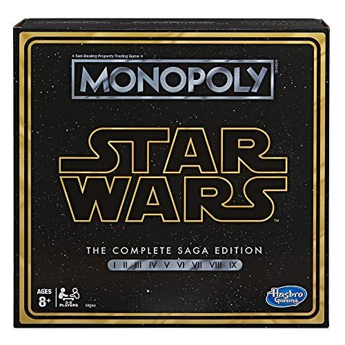 모노폴리 Monopoly: Star Wars Complete Saga Edition Board Game for Kids Ages 8 & Up (Amazon Exclusive)