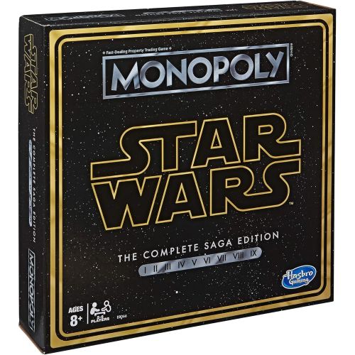 모노폴리 Monopoly: Star Wars Complete Saga Edition Board Game for Kids Ages 8 & Up (Amazon Exclusive)