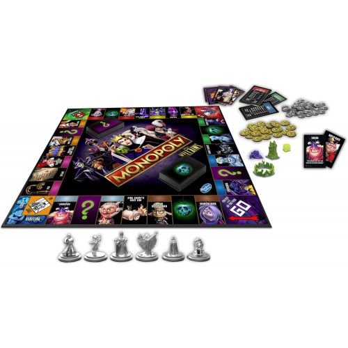 모노폴리 Monopoly: Disney Villains Edition Board Game for Kids Ages 8 and Up, Play as a Classic Disney Villain