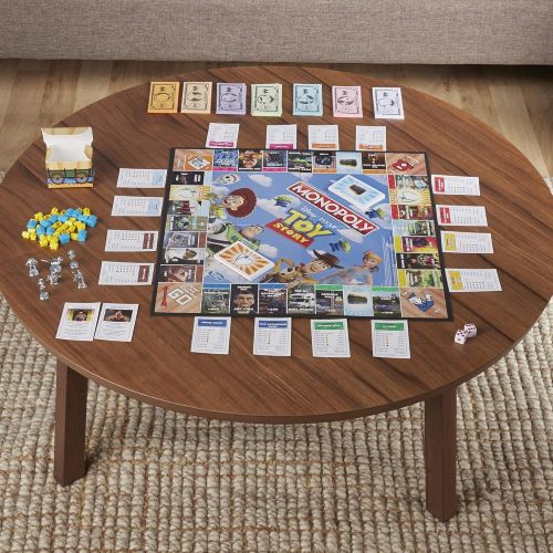 모노폴리 MONOPOLY Toy Story Board Game Family and Kids Ages 8+, Brown/A