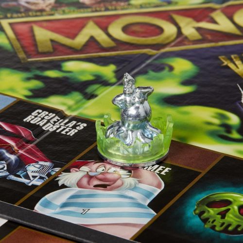 모노폴리 MONOPOLY: Disney Villains Henchmen Edition Board Game for Kids Ages 8 and Up, Play as a Classic Disney Villains Henchman