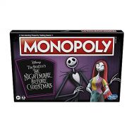 Monopoly: Disney Tim Burtons The Nightmare Before Christmas Edition Board Game, Fun Family Game, Board Game for Kids Ages 8 and Up (Amazon Exclusive)