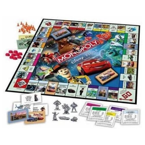 모노폴리 Monopoly Disney Pixar Edition Board Game