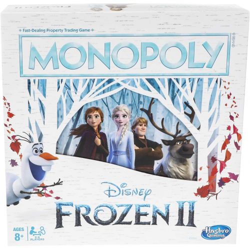 모노폴리 Monopoly Game: Disney Frozen 2 Edition Board Game for Ages 8 and Up