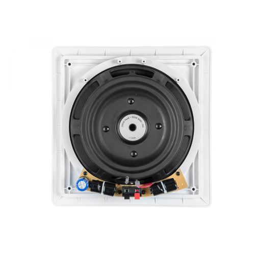  Monoprice Caliber In-Wall Speaker 10 inch Fiber 300W Subwoofer -(EACH) Easy Installation & Paintable Grill