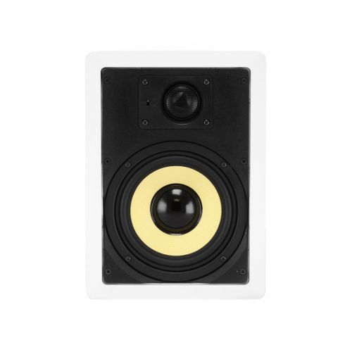  Monoprice 6-12-inch Kevlar 2-Way In-Wall Speakers (Pair) - 60W Nominal, 120W Max