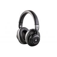 Monoprice SonicSolace Active Noise Cancelling Bluetooth Wireless Headphones, Black Over Ear Headphones