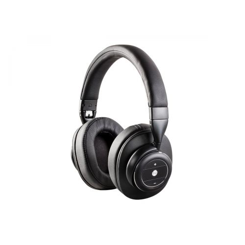  Monoprice SonicSolace Active Noise Cancelling Bluetooth Wireless Headphones, Black Over Ear Headphones