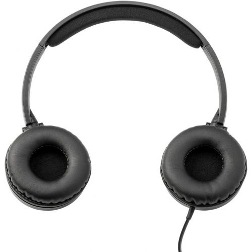  Monoprice 113191 Hi-Fi Lightweight On-Ear Headphones with in-Line Play/Pause Controls and Built-in Microphone, Clear