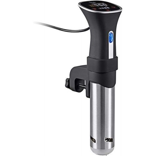  Monoprice Sous Vide Immersion Cooker 800W - Black/Silver With Adjustable Clamp And Digital LED Touch Screen, Easy To Clean - From Strata Home Collection