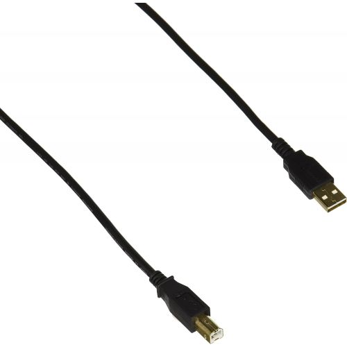  Monoprice 3-Feet USB 2.0 A Male to B Male 28/24AWG Cable (Gold Plated) (105437)