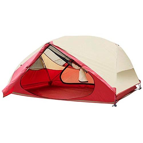  Monoprice Backpacking Tent - 20D Ripstop Nylon/1500mm PU Rainfly, 30D Ripstop Nylon/3000mm PU Footprint