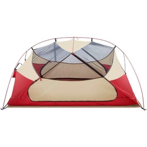  Monoprice Backpacking Tent - 20D Ripstop Nylon/1500mm PU Rainfly, 30D Ripstop Nylon/3000mm PU Footprint