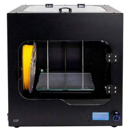  Monoprice Maker Ultimate 2 3D Printer - with (200 x 150 x 150 mm) Heated and Removable Glass Built Plate, Auto Bed Leveling, Internal Lighting & Built-in Filament Detector