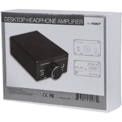  [아마존베스트]Monoprice 111567 Desktop Headphone Amplifier