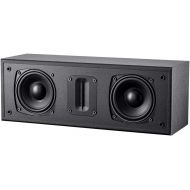 [아마존베스트]Monoprice Mp-C65Rt Center Channel Speaker - Black with Dual 4.5 Woofers, Ribbon Tweeter, Compact Design (135125)