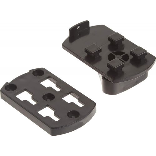  Monoprice Low Profile 22 lb. Capacity Speaker Wall Mount Brackets (Pair) Black