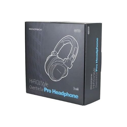  [아마존베스트]Monoprice Premium Hi-Fi DJ Style Over Ear Pro Headphone