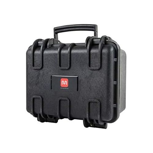  Monoprice Weatherproof Hard Case with Customizable Foam, Black, 9 Liter (112682)